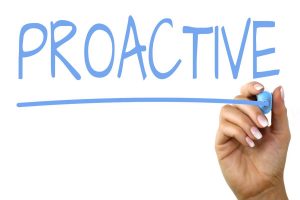 reactionary, preventative or proactive